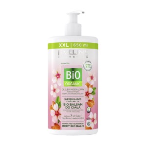 EVELINE BIO ORGANIC BALSAM DO CIAŁA 650ML OLEJEK MIGDAŁOWY UJĘDRNIAJĄCO-ODŻYWCZY