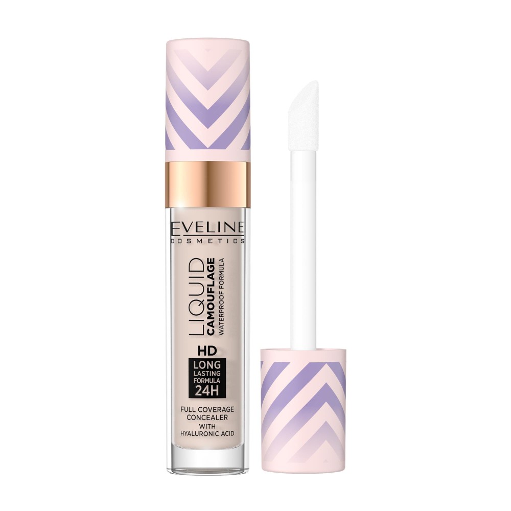 274674 EVELINE KOREKTOR W PŁYNIE LIQUID CAMOUFLAGE HYALURONIC ACID 02 5903416038153