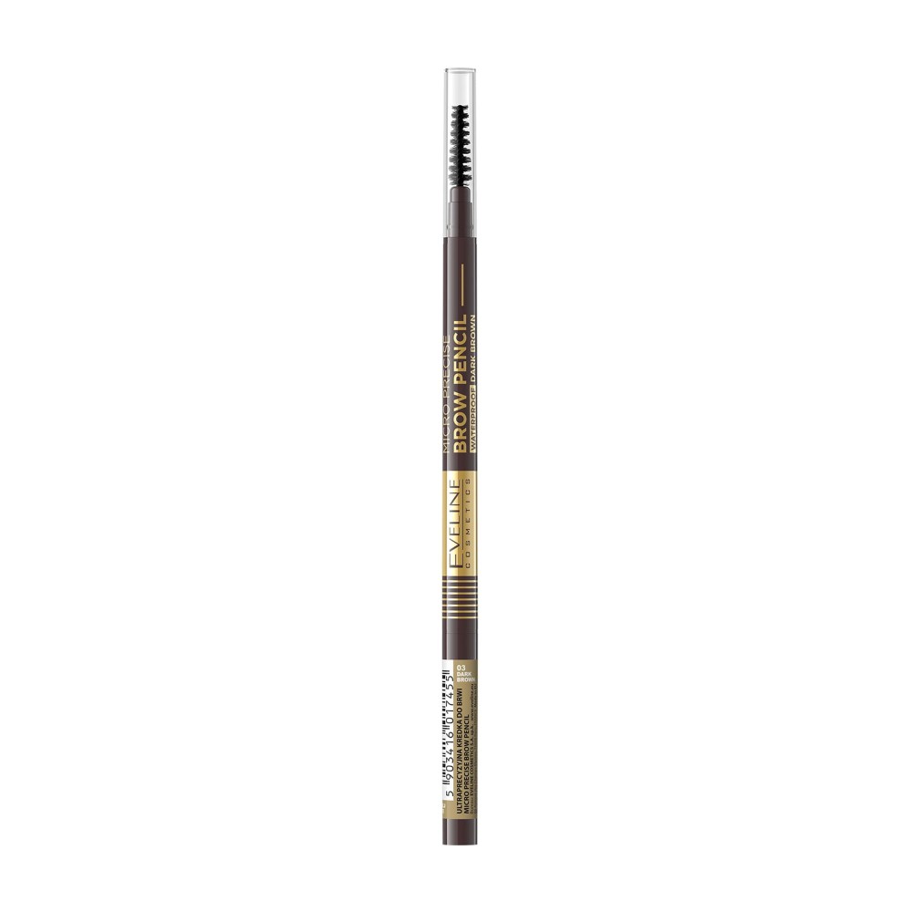 256140 EVELINE KREDKA DO BRWI MICRO PRECISE 03 DARK BROWN 5903416017455