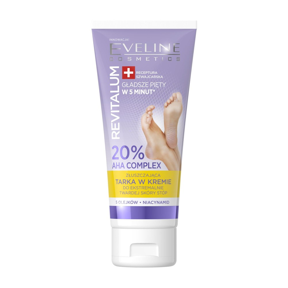 278724 EVELINE REVITALUM TARKA W KREMIE DO STÓP 75ML ZŁUSZCZAJĄCA EKSTREMALNIE TWARDA SKÓRA 5903416047773