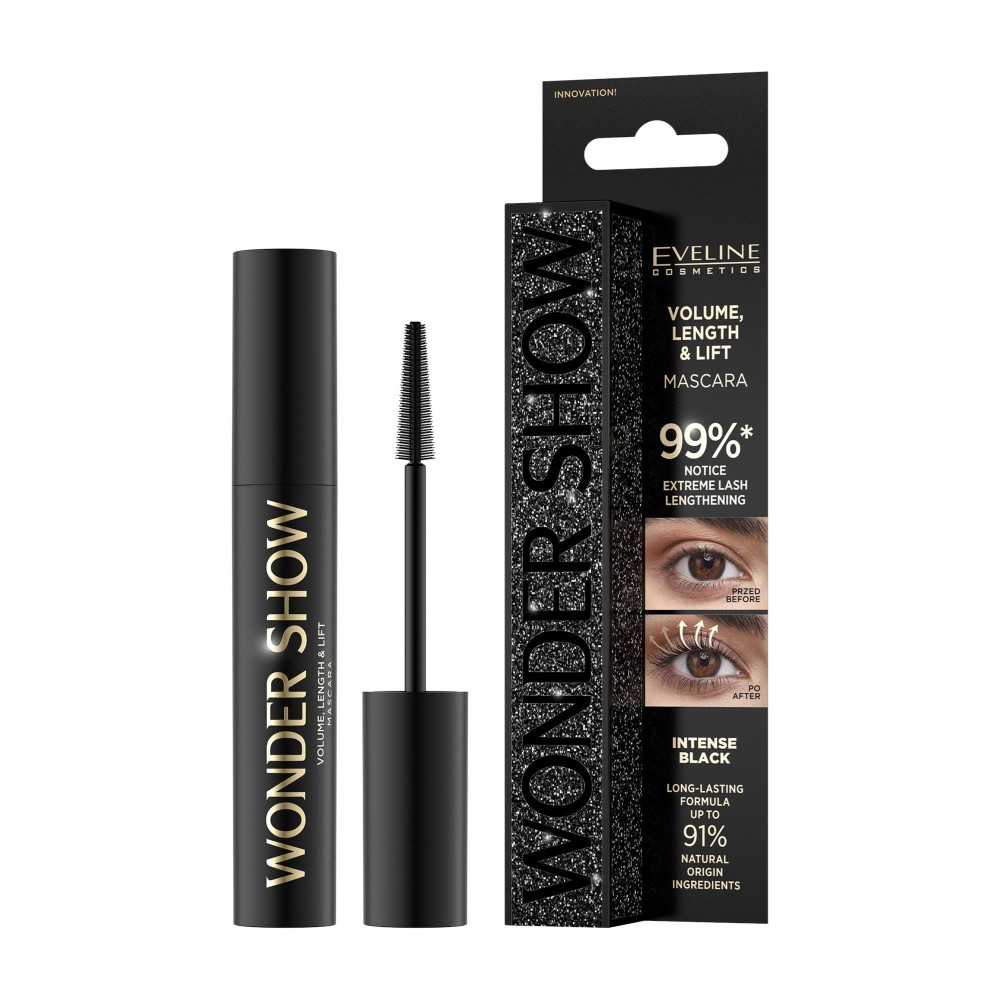405000 EVELINE WONDER SHOW MASCARA VOLUME LENGTH&amp;LIFT 5903416073079