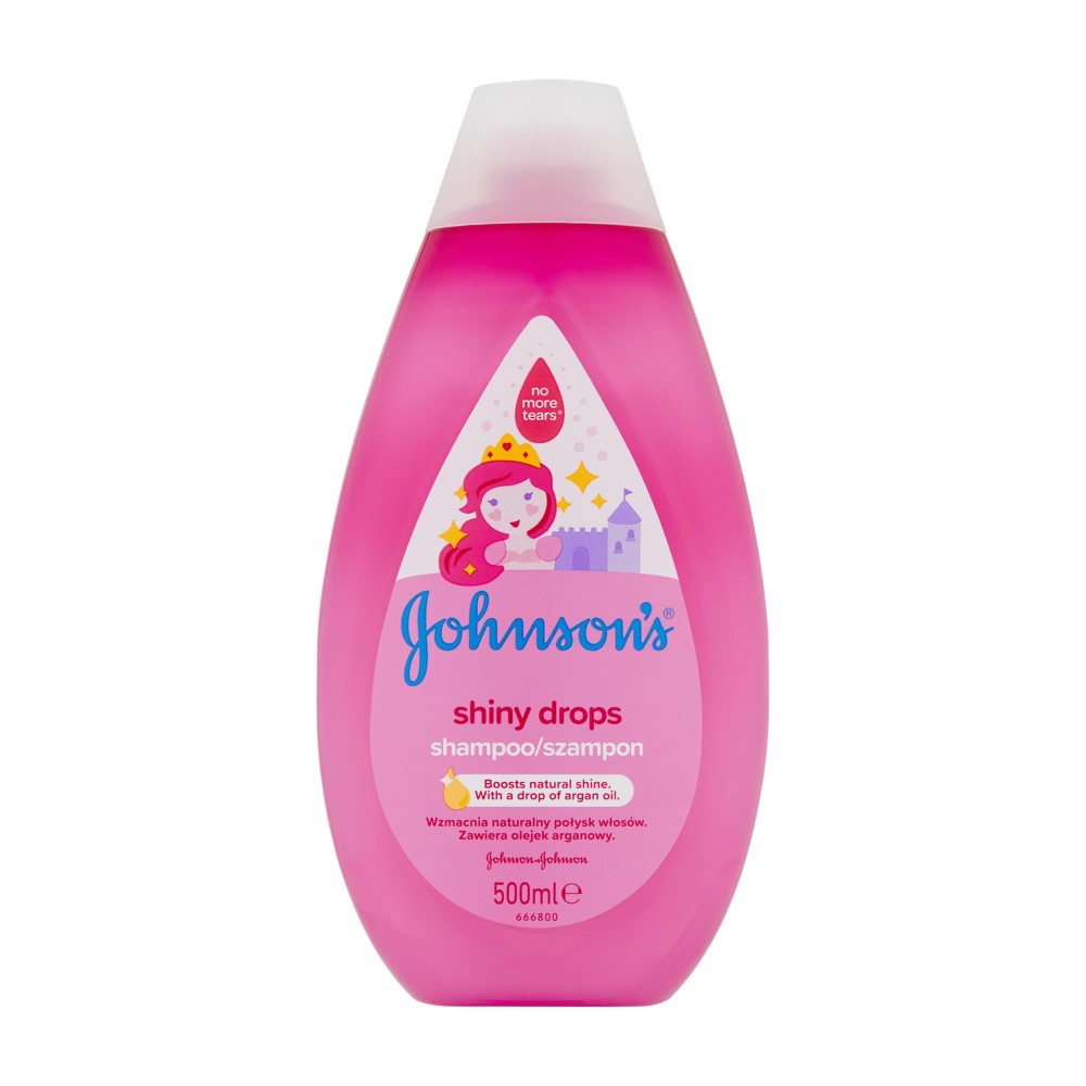237126 J&amp;J BABY SZAMPON DO WŁOSÓW 500ML SHINY DROPS 3574669907200