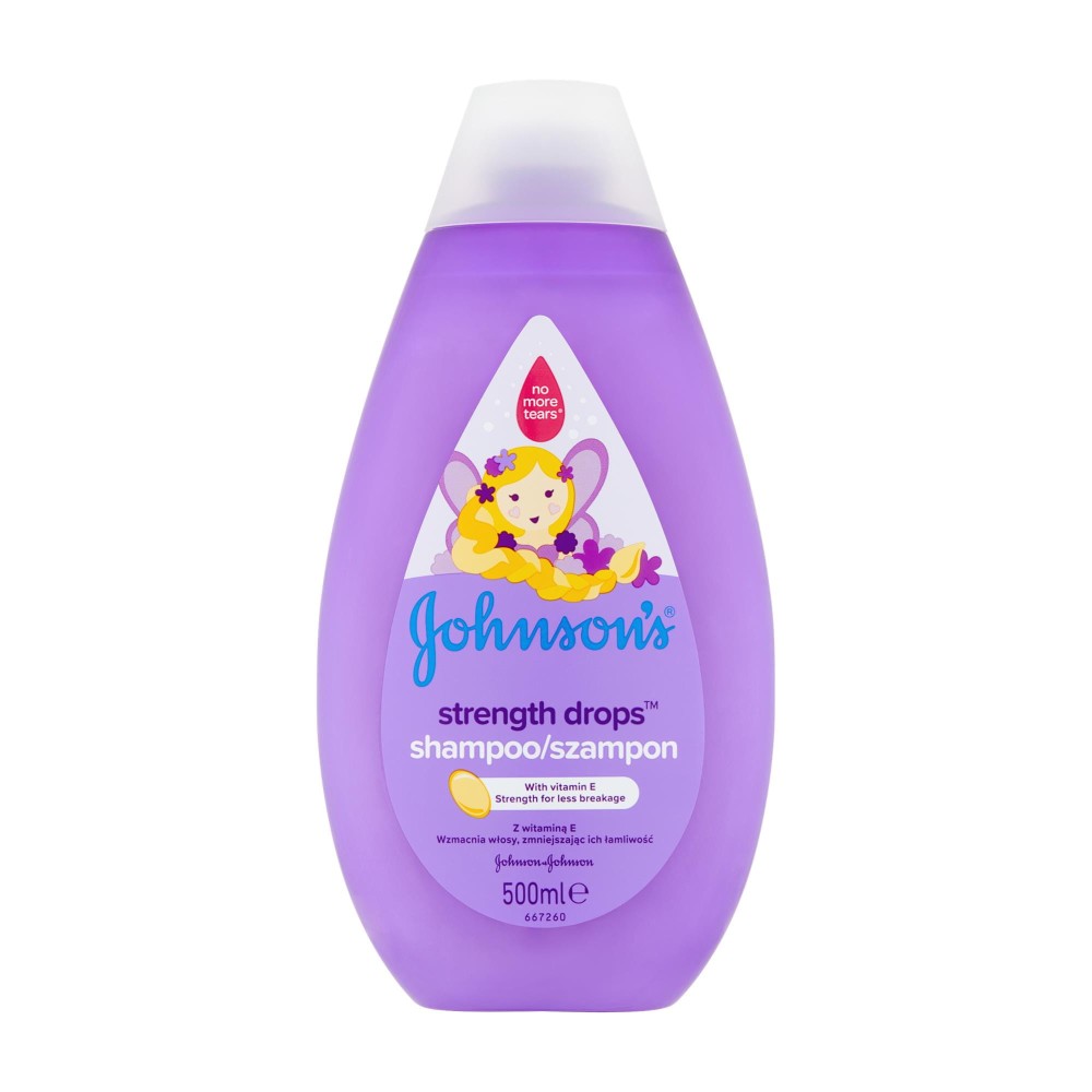 237127 J&amp;J BABY SZAMPON DO WŁOSÓW 500ML STRENGTH DROPS 3574661428123