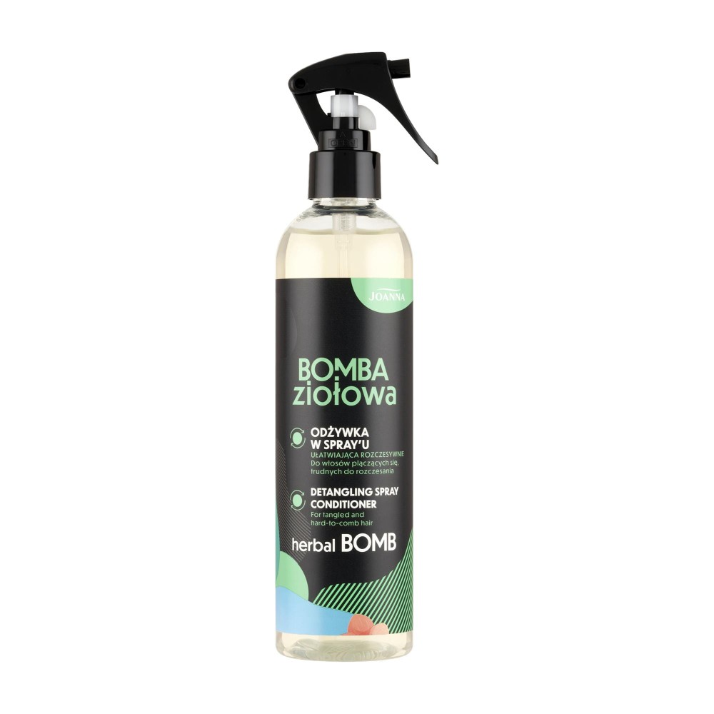 405903 JOANNA BOMBA ZIOŁOWA ODŻYWKA DO WŁOSÓW 300ML UŁATWIAJĄCA ROZCZESYWANIE PLĄCZĄCE SIĘ 5901018021504