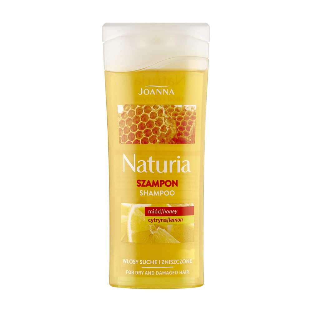 175290 JOANNA NATURIA SZAMPON DO WŁOSÓW 100ML MIÓD&amp;CYTRYNA SUCHE,ZNISZCZONE 5901018011321