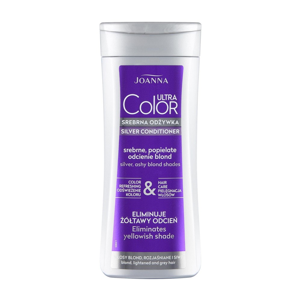 271673 JOANNA ULTRA COLOR ODŻYWKA DO WŁOSÓW 200G SREBRNE,POPIELATE ODCIENIE BLOND/BLOND,ROZJ,SIWE 5901018020613