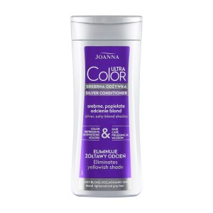 JOANNA ULTRA COLOR ODŻYWKA DO WŁOSÓW 200G SREBRNE,POPIELATE ODCIENIE BLOND/BLOND,ROZJ,SIWE