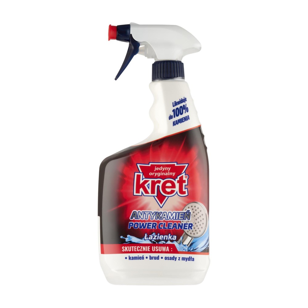 278684 KRET SPRAY DO CZYSZCZENIA 620ML ŁAZIENKA ANTYKAMIEŃ 5900931034844