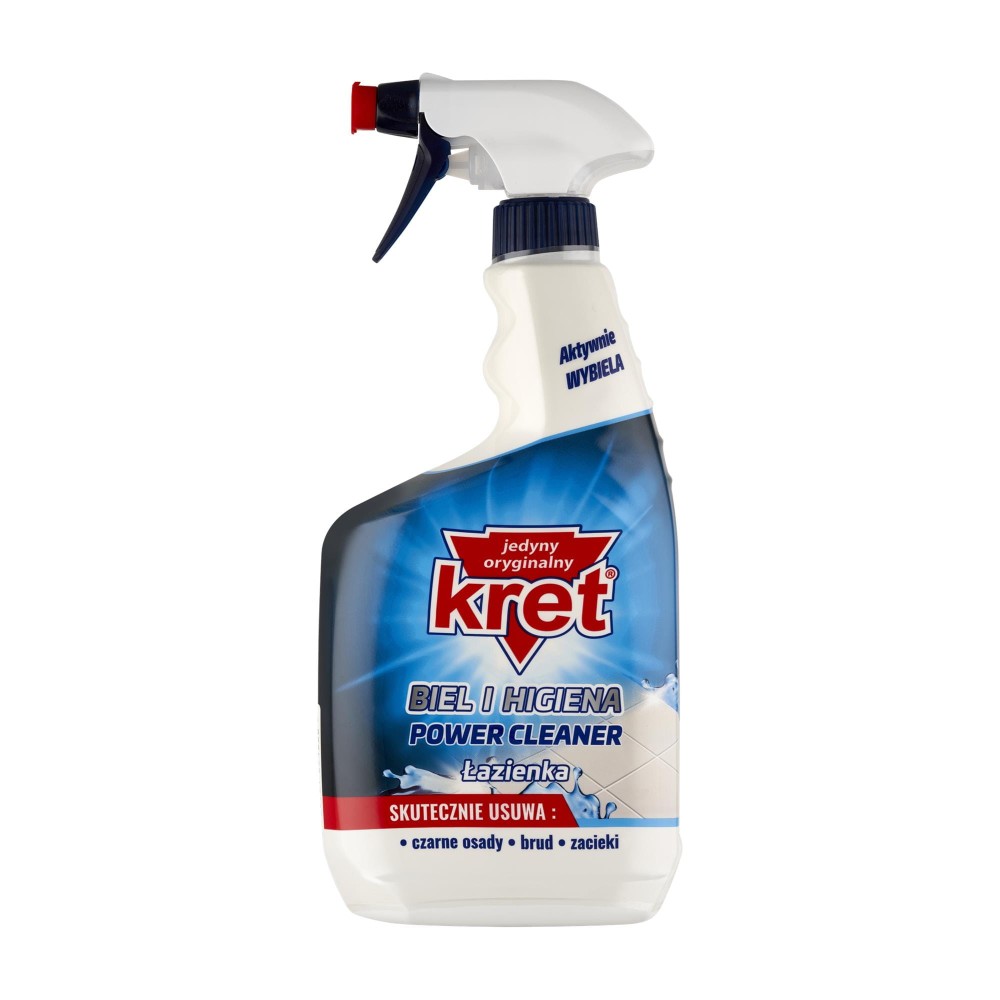 278685 KRET SPRAY DO CZYSZCZENIA 620ML ŁAZIENKA BIEL I HIGIENA 5900931034868