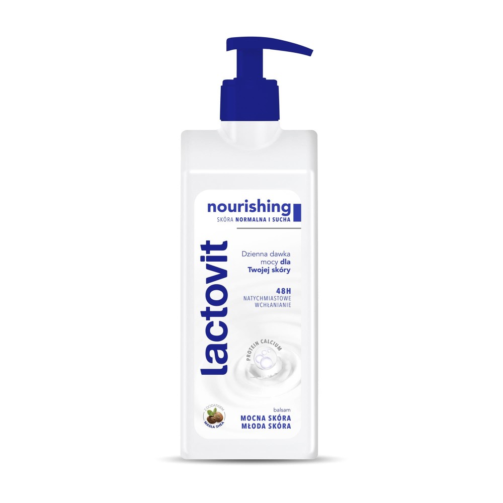 407254 LACTOVIT BALSAM DO CIAŁA 400ML NOURISHING NORMALNA I SUCHA 8411135009479