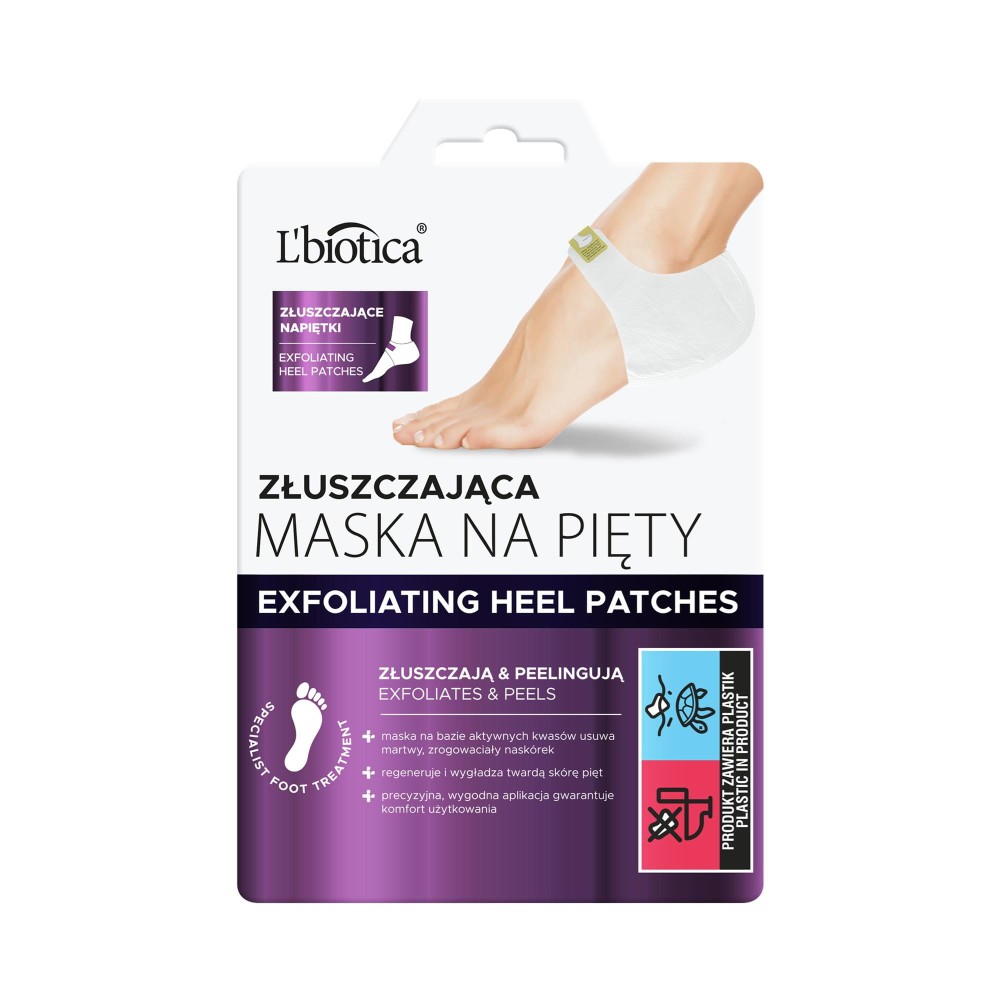270754 L'BIOTICA MASKA ZŁUSZCZAJĄCA NA PIĘTY ZŁUSZCZA&amp;PEELINGUJE 5903246240917