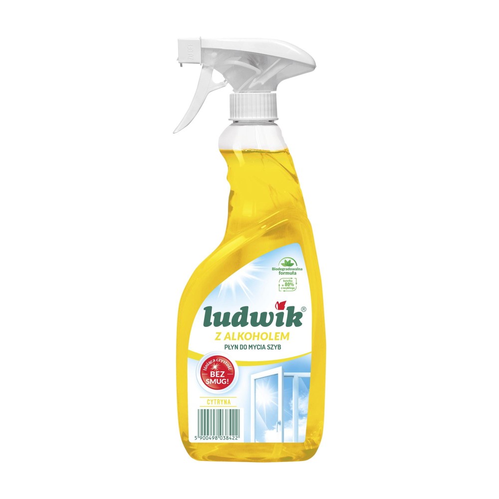 285460 LUDWIK PŁYN DO SZYB DOZOWNIK 600ML CYTRYNA 5900498038422