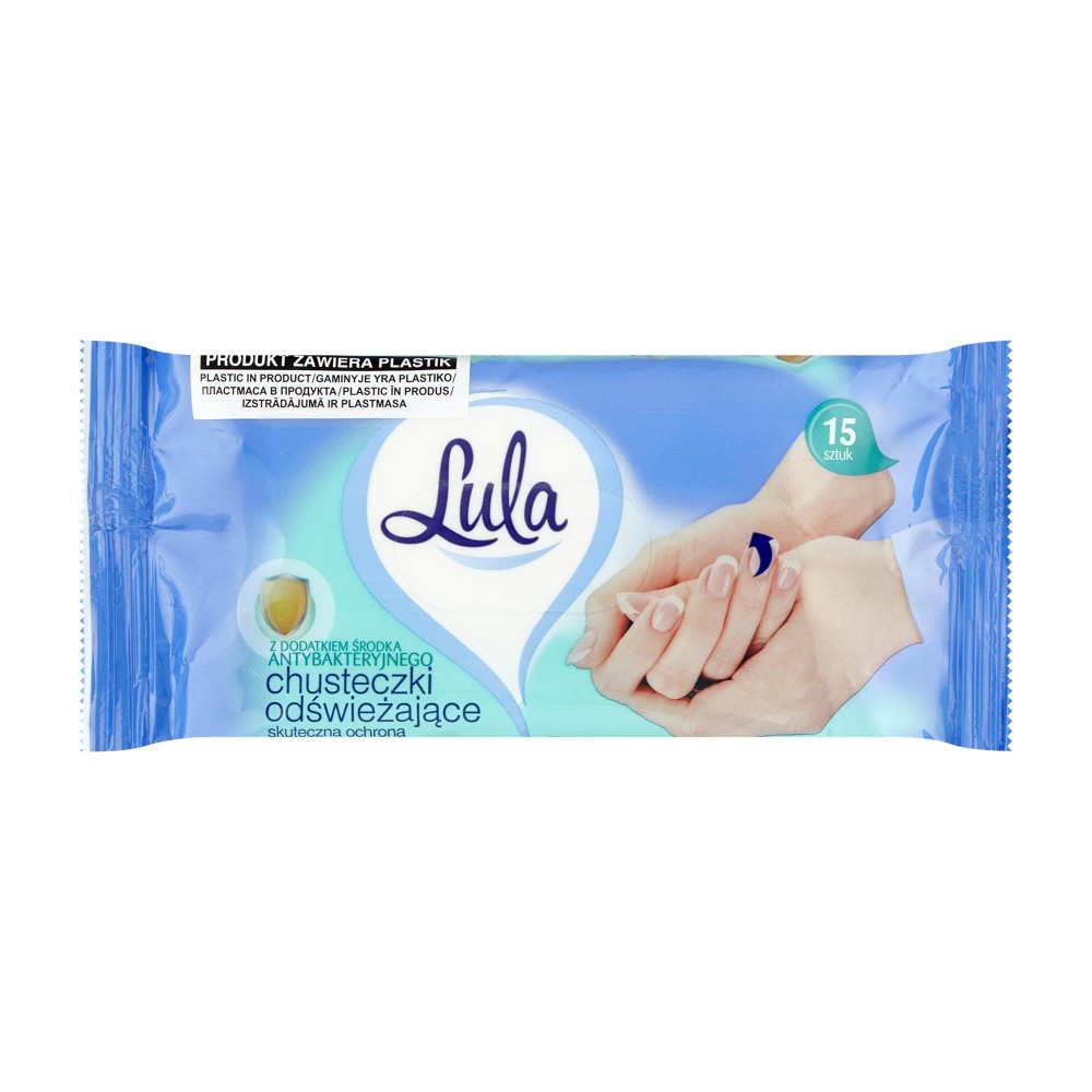 299408 LULA CHUSTECZKI NAWILŻANE (15) ANTYBAKTERYJNE 5903936018178