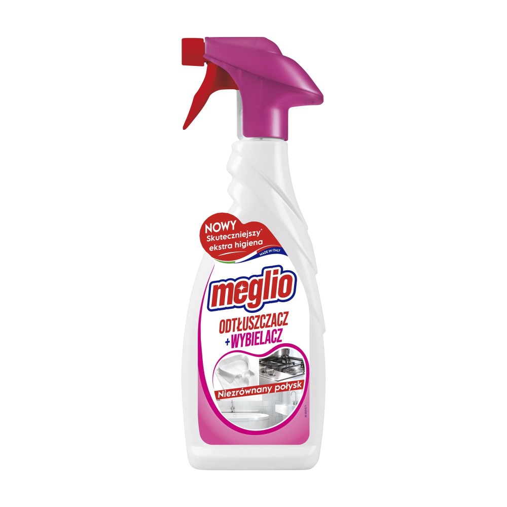 402946 MEGLIO SPRAY DO CZYSZCZENIA 650ML ODTŁUSZCZACZ+WYBIELACZ # 8003650028242