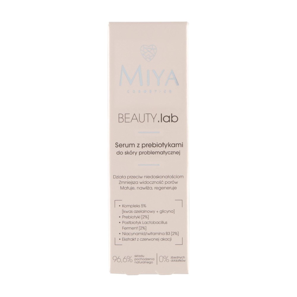 404409 MIYA BEAUTY.LAB SERUM DO TWARZY 30ML Z PREBIOTYKAMI DO SKÓRY PROBLEMATYCZNEJ 5906395957668