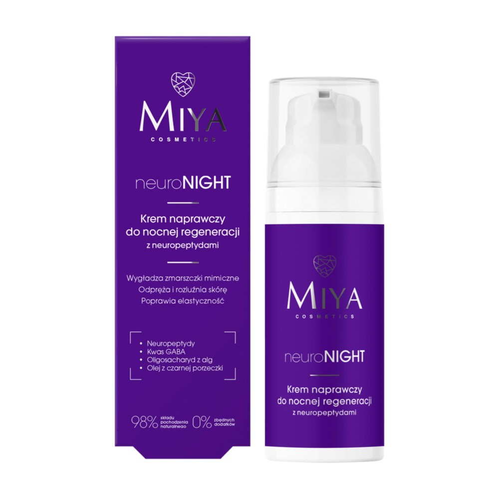 405758 MIYA NEURONIGHT KREM DO TWARZY 50ML NAPRAWCZY DO NOCNEJ REGENERACJI 5904804152895