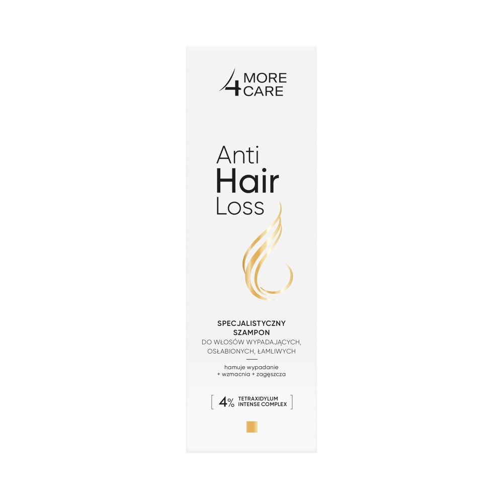 280213 MORE4CARE SZAMPON DO WŁOSÓW 200ML ANTI HAIR LOSS WYPADAJĄCE,OSŁABIONE,ŁAMLIWE 5900116088693