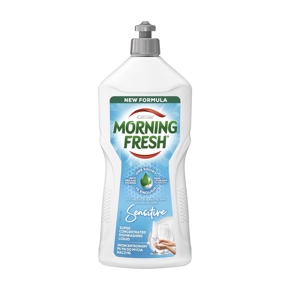 402051 MORNING FRESH PŁYN DO NACZYŃ 900ML SENSITIVE 8998103018850