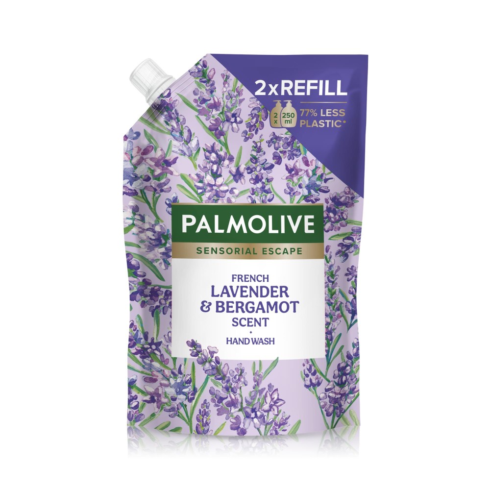 403476 PALMOLIVE MYDŁO W PŁYNIE ZAPAS 500ML FRENCH LAVENDER&amp;BERGAMOT 8718951681965