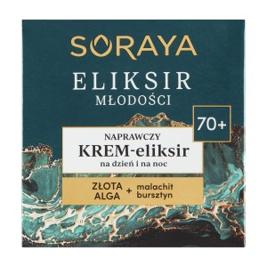 268107 SORAYA ELIKSIR MŁODOŚCI 70+ KREM-ELIKSIR DO TWARZY 50ML NAPRAWCZY 5901045087849