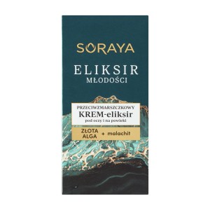 268108 SORAYA ELIKSIR MŁODOŚCI KREM-ELIKSIR POD OCZY I NA POWIEKI 15ML PRZECIWZMARSZCZKOWY 5901045087856
