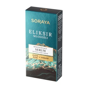 268110 SORAYA ELIKSIR MŁODOŚCI SERUM NA TWARZ,SZYJĘ I DEKOLT 30ML REWITALIZUJĄCE 5901045087870
