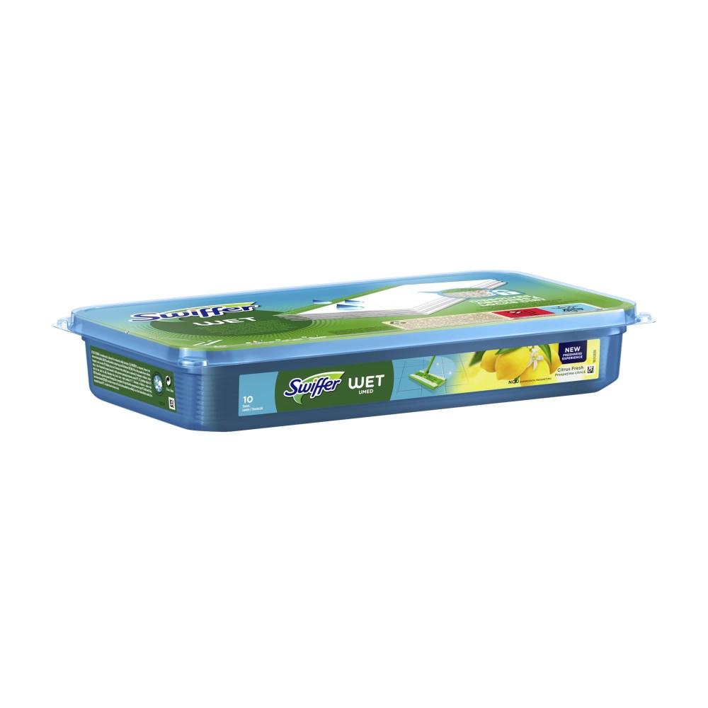 264534 SWIFFER ŚCIERKA DO PODŁOGI ZAPAS 10 SZT. MOKRA 8006540308257
