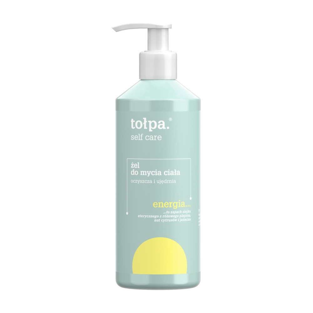 404706 TOŁPA SELF CARE ENERGIA ŻEL POD PRYSZNIC 400ML OCZYSZCZA I UJĘDRNIA 5903900965491