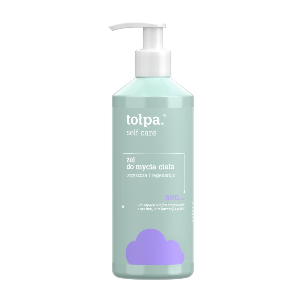 404708 TOŁPA SELF CARE SEN ŻEL POD PRYSZNIC 400ML OCZYSZCZA I REGENERUJE 5903900965446