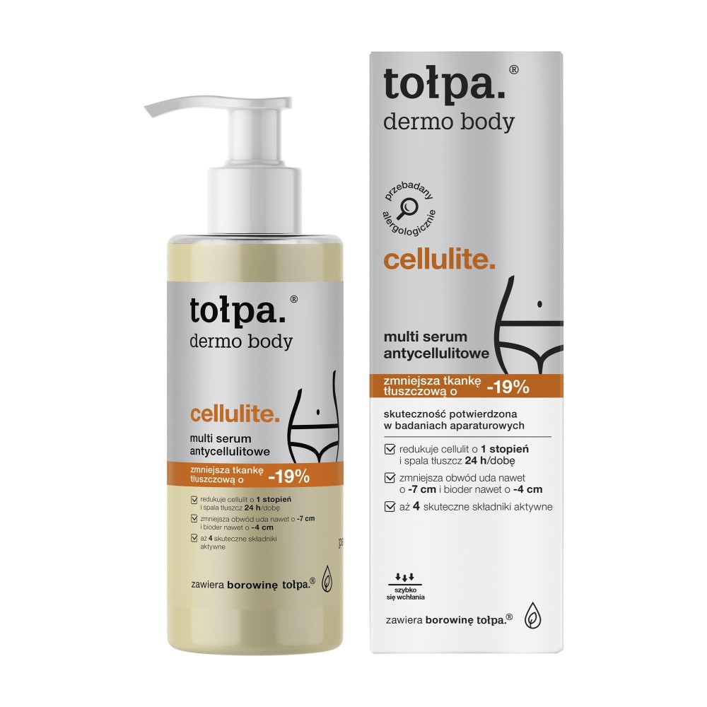 298111 TOŁPA DERMO BODY CELLULITE.MULTI SERUM ANTYCELLULITOWE 250ML 5902719414459