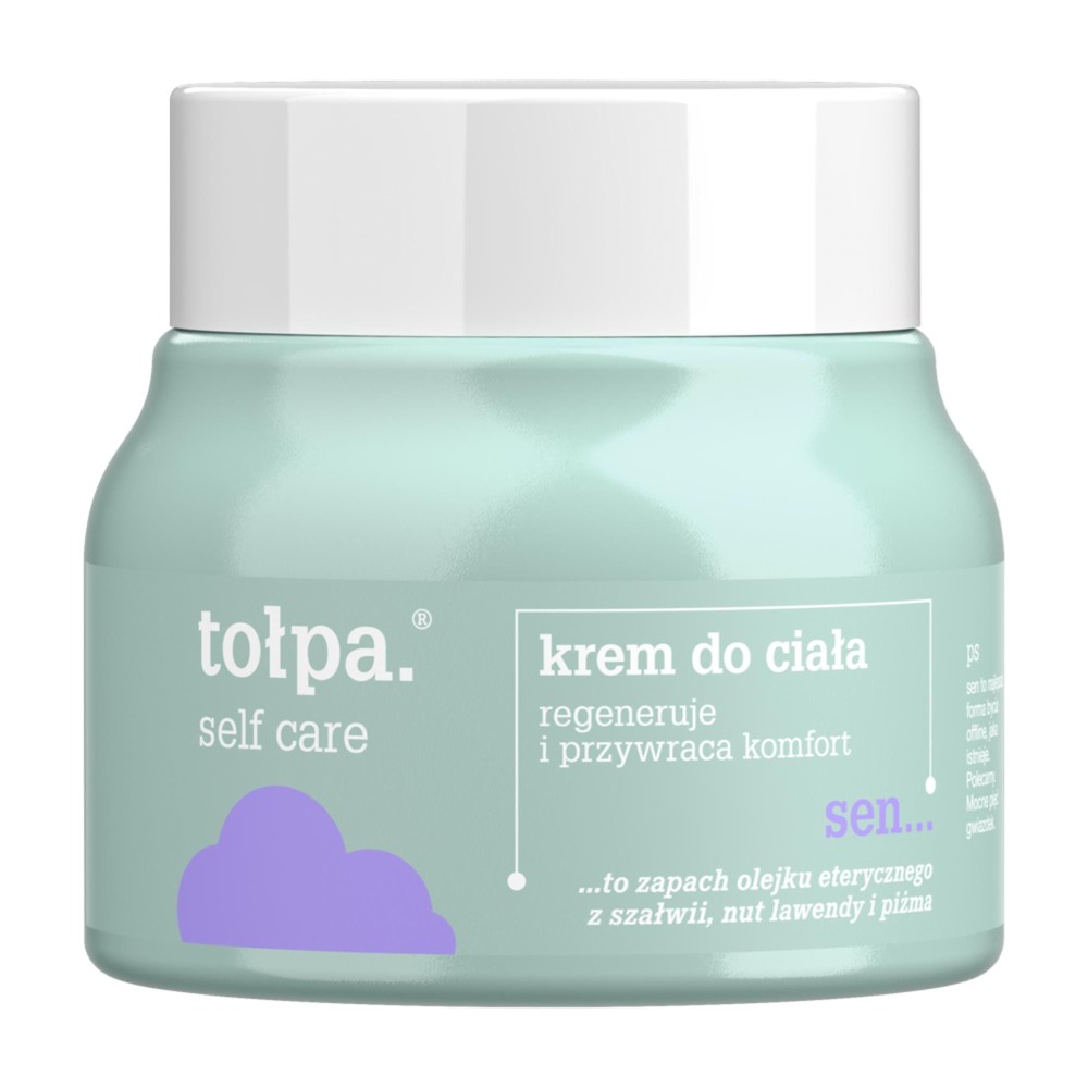 404711 TOŁPA SELF CARE SEN KREM DO CIAŁA 250ML REGENERUJE I PRZYWRACA KOMFORT 5903900965477
