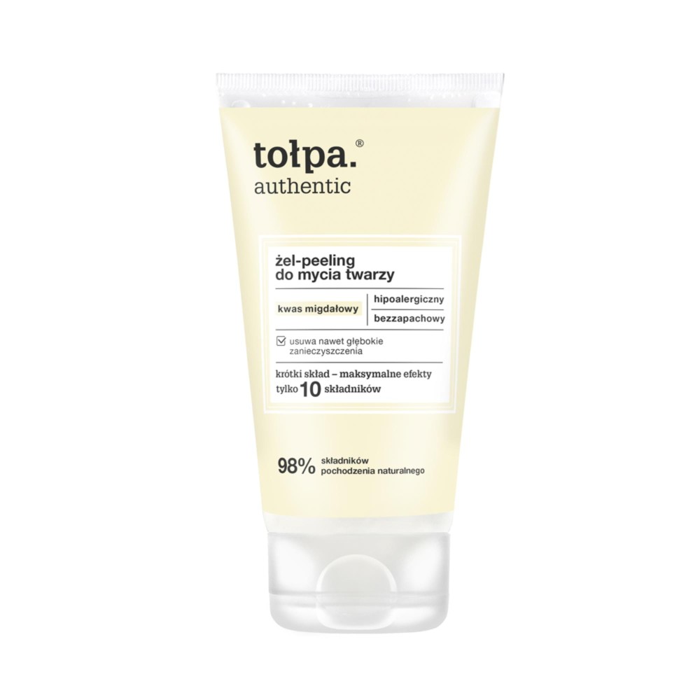 403995 TOŁPA AUTHENTIC ŻEL-PEELING DO MYCIA TWARZY 150ML 5902719418952