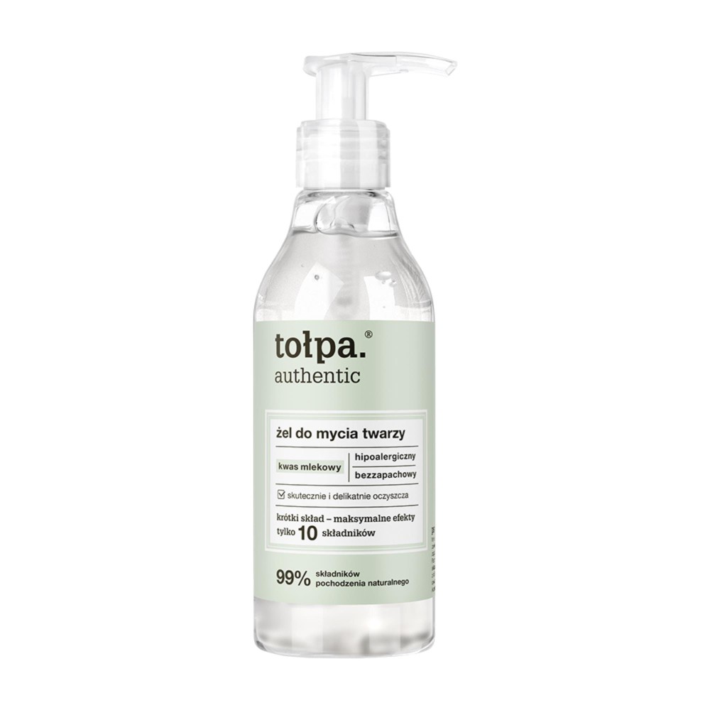 403996 TOŁPA AUTHENTIC ŻEL DO MYCIA TWARZY 195ML 5902719418945