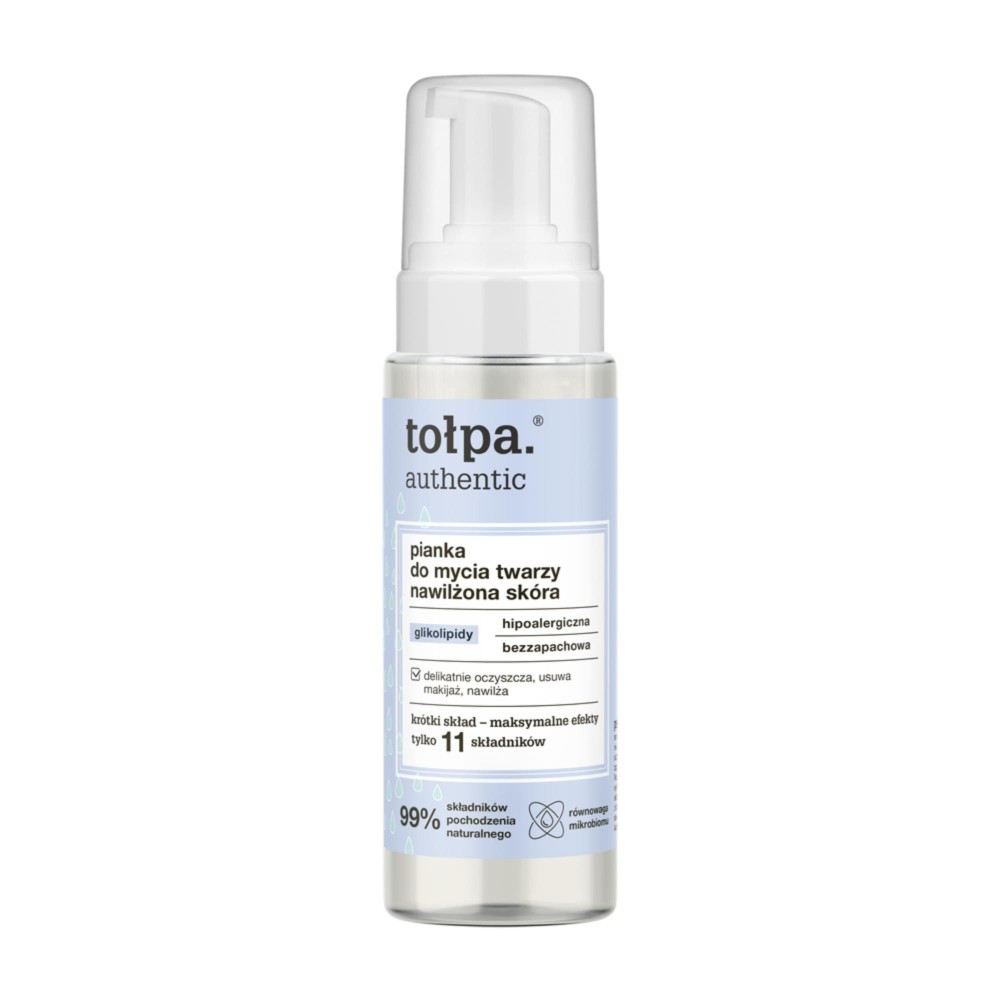 403877 TOŁPA AUTHENTIC.NAWILŻONA SKÓRA PIANKA DO MYCIA TWARZY 150ML 5903900965415