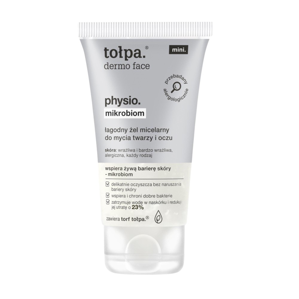 298755 TOŁPA DERMO FACE PHYSIO.MIKROBIOM ŻEL DO MYCIA TWARZY 75ML 5902719416422