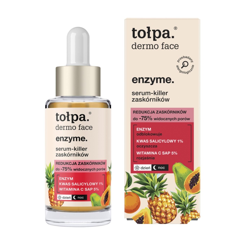 403858 TOŁPA DERMO FACE ENZYME.SERUM-KILLER ZASKÓRNIKÓW DO TWARZY 30ML 5903900965064