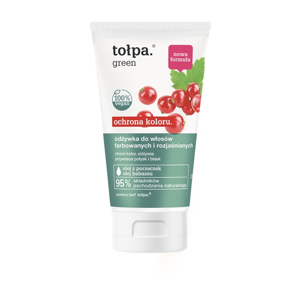 298246 TOŁPA GREEN OCHRONA KOLORU ODŻYWKA DO WŁOSÓW 150ML FARBOWANE,ROZJAŚNIANE 5902719419003