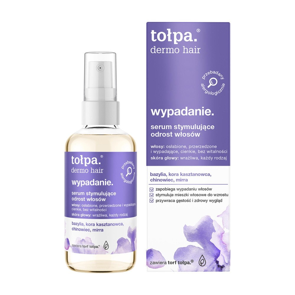 298121 TOŁPA DERMO HAIR WYPADANIE.SERUM STYMULUJĄCE ODROST WŁOSÓW 100ML 5902719417924