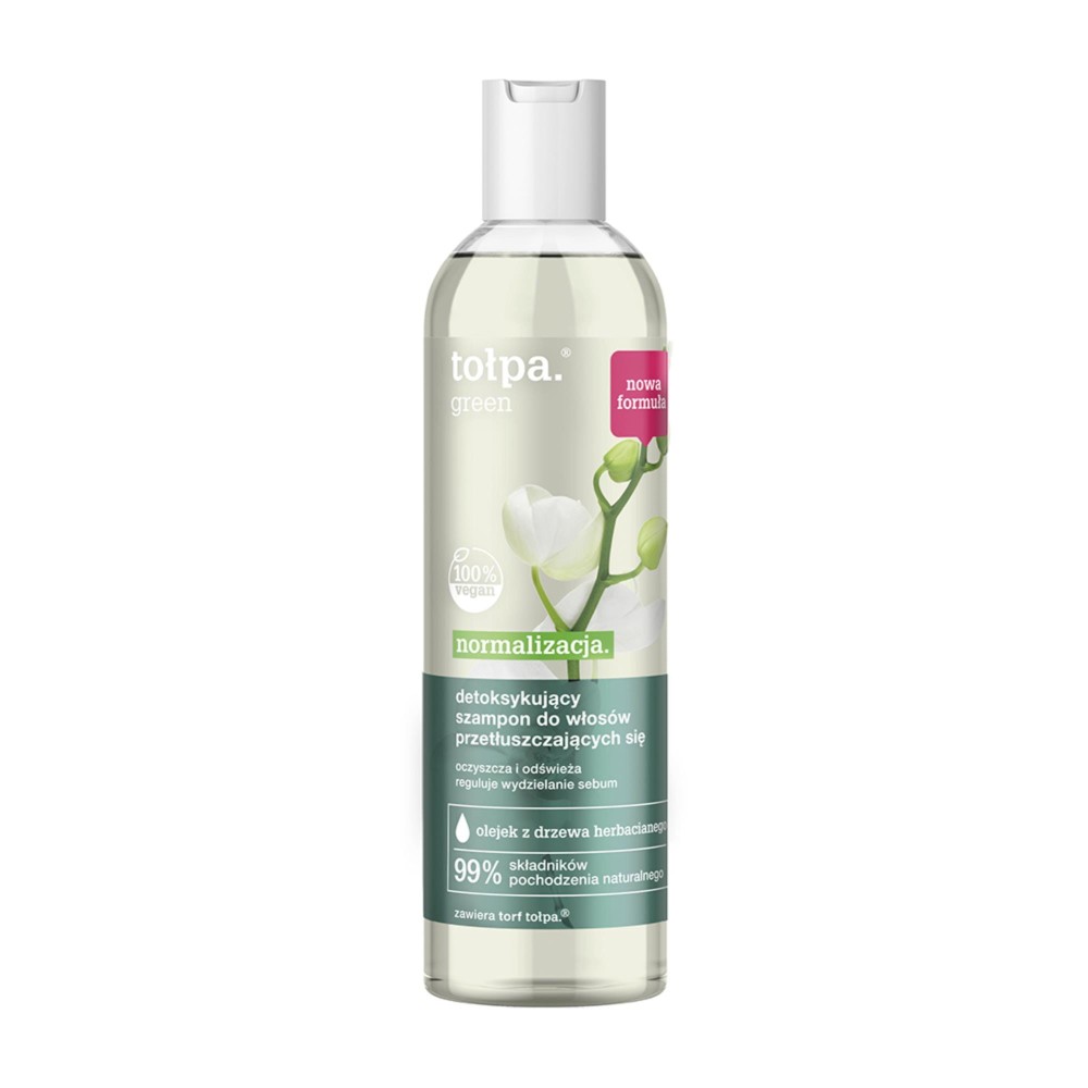 287366 TOŁPA GREEN NORMALIZACJA SZAMPON DO WŁOSÓW 300ML PRZETŁUSZCZAJĄCE SIĘ 5902719419010