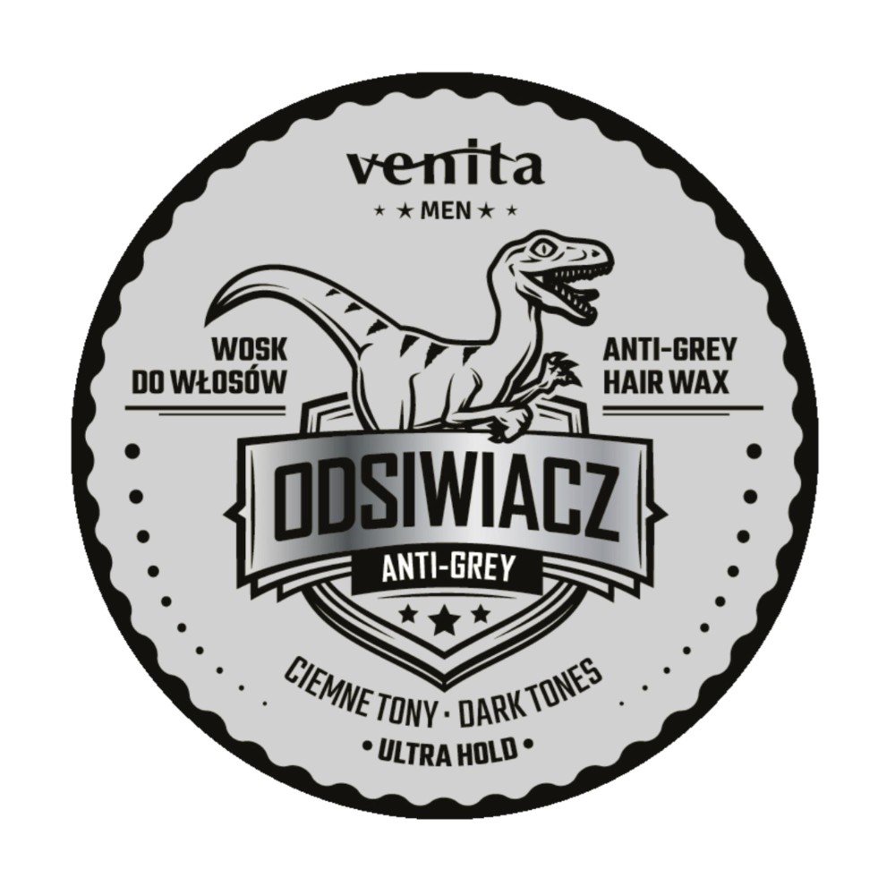 289750 VENITA MEN ODSIWIACZ WOSK DO WŁOSÓW 75G CIEMNE TONY 5902101521079