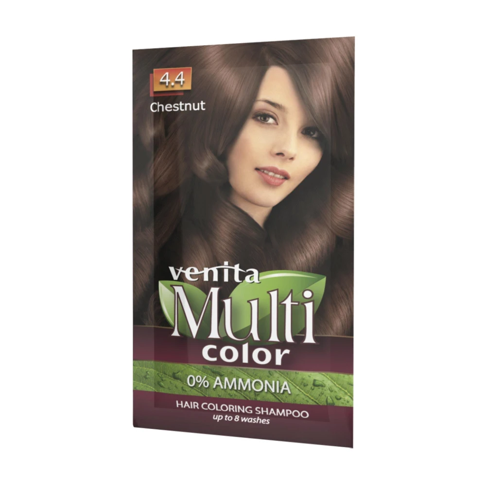254638 VENITA MULTICOLOR SASZETKA KOL 40G  4.4  CHESTNUT 5902101519649