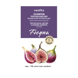 407201 VENITA TRYCHOLOGICZNY SZAMPON DO WŁOSÓW 300ML FICYNA PRZETŁUSZCZAJĄCE SIĘ 5902101521802