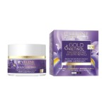 EVELINE GOLD&RETINOL 50+ KREM DO TWARZY 50ML PRZECIWZMARSZCZKOWY UJĘDRNIAJĄCY