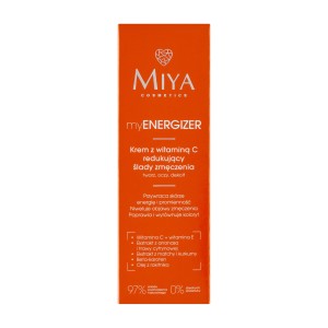 MIYA MY ENERGIZER KREM DO TWARZY 40ML Z WITAMINĄ C REDUKUJĄCY ŚLADY ZMĘCZENIA