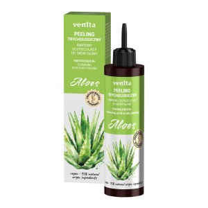 VENITA TRYCHOLOGICZNY PEELING DO SKÓRY GŁOWY 100ML ALOES KWASOWY,OCZYSZCZAJĄCY 