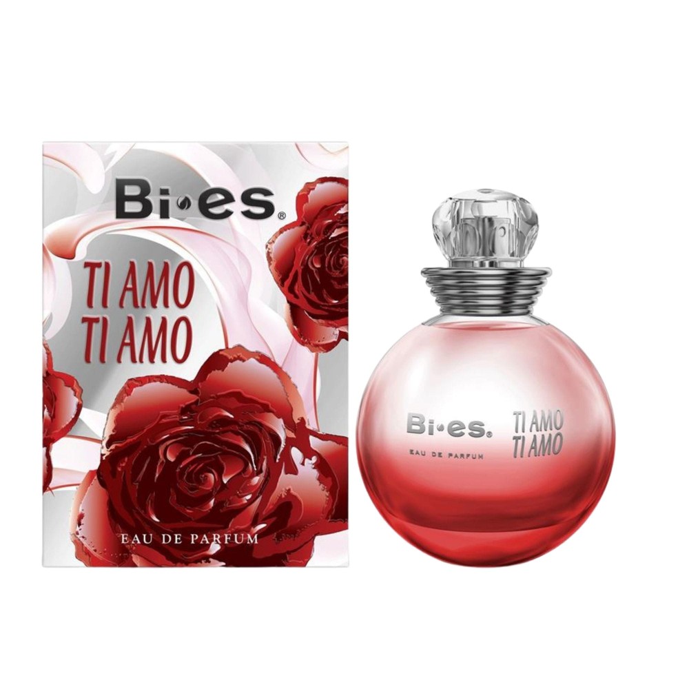 111290 BI-ES WOMEN WODA PERFUMOWANA 100ML TI AMO TI AMO RED 5906513009866