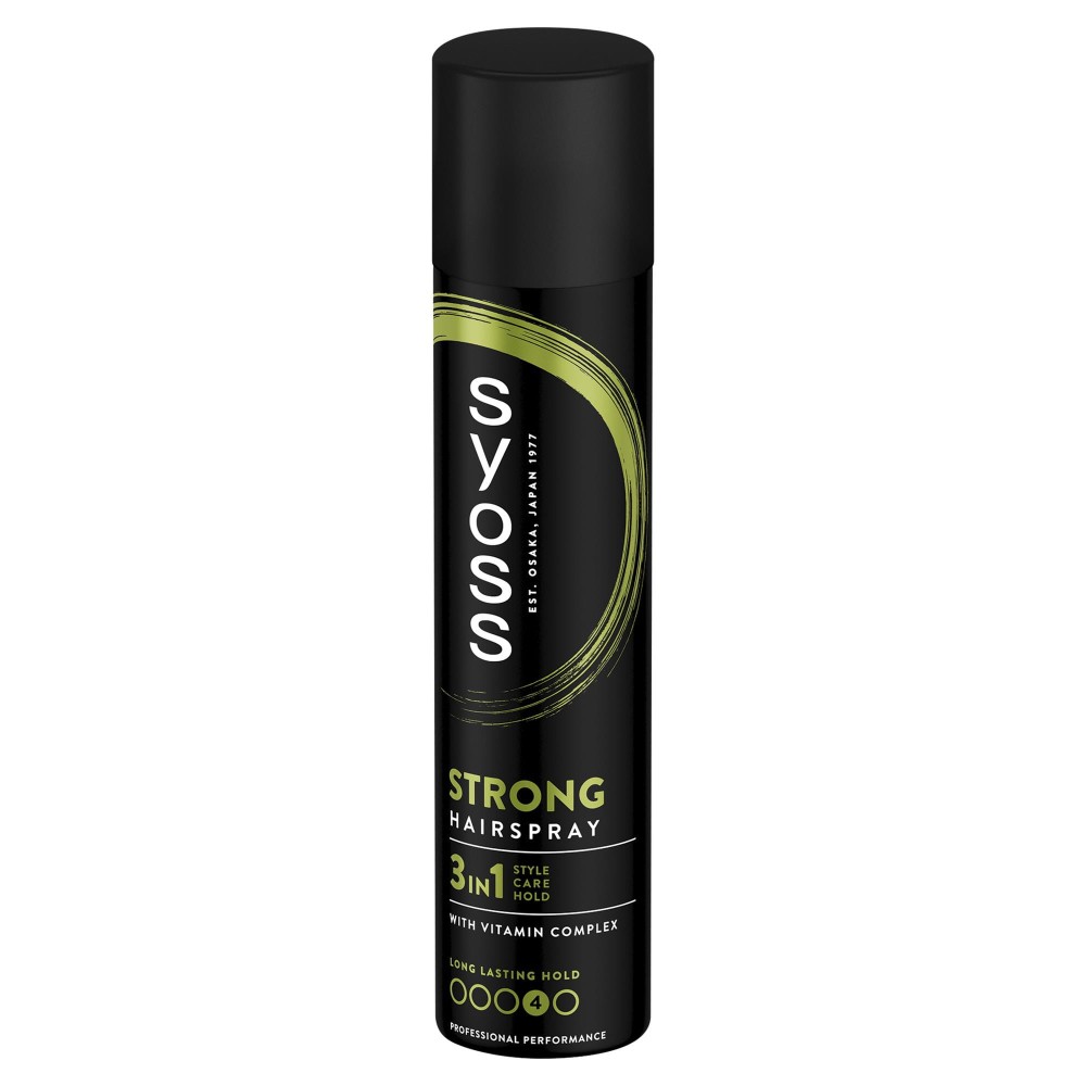 34795 SYOSS LAKIER DO WŁOSÓW 300ML STRONG 4 9000100589994