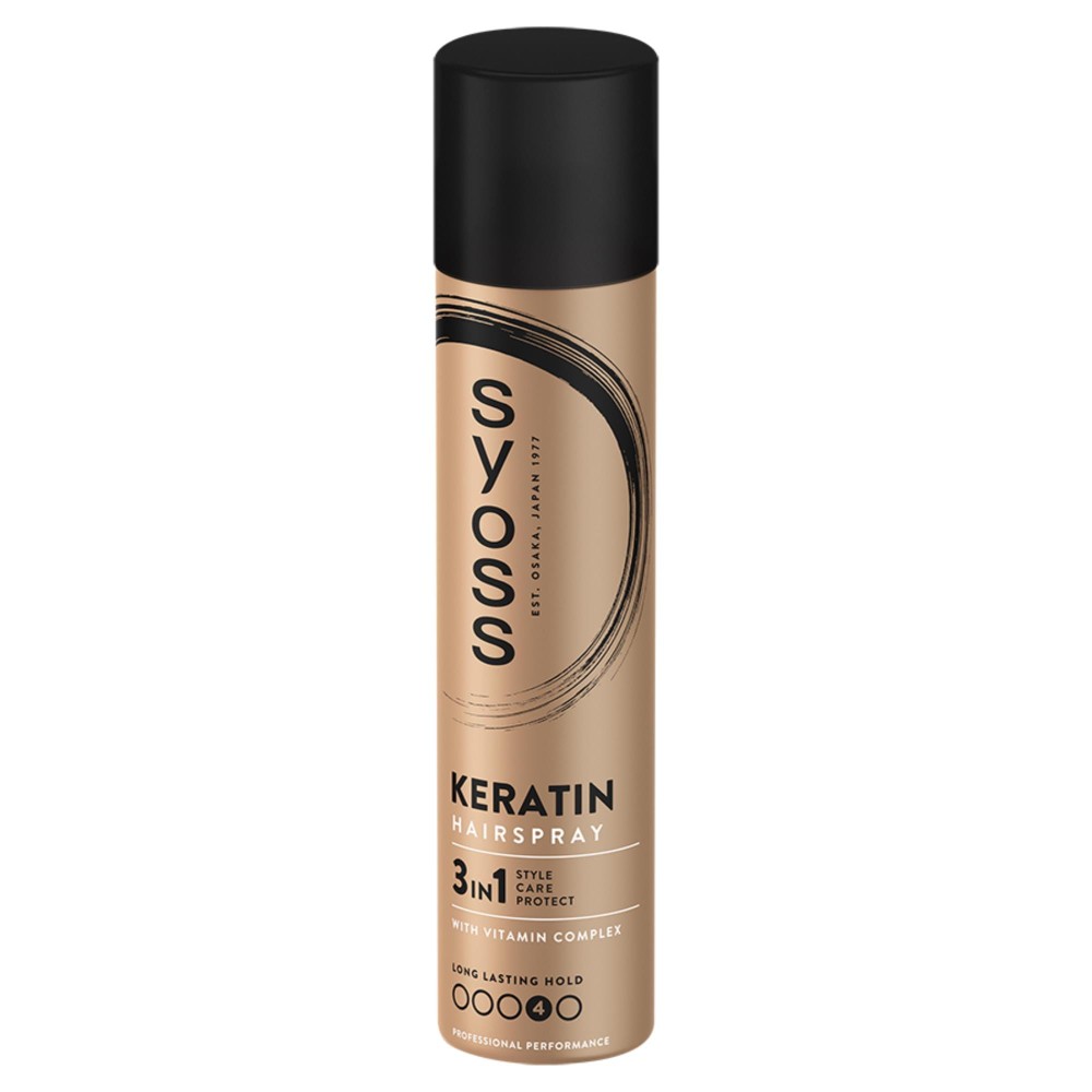 180398 SYOSS LAKIER DO WŁOSÓW 300ML KERATIN 9000100854733