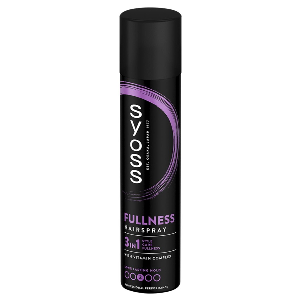 187110 SYOSS LAKIER DO WŁOSÓW 300ML FULL HAIR 5D 9000100906241