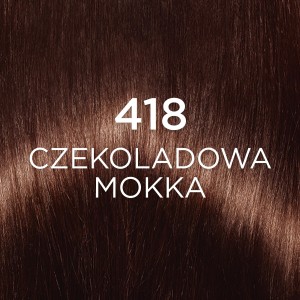 264258 LOREAL CASTING CREME GLOSS FARBA KOLORYZUJĄCA  418 CZEKOLADOWA MOKKA / CHOCO MOCHA 3600523979608